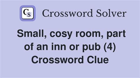 small room crossword clue|small room (4) Crossword Clue